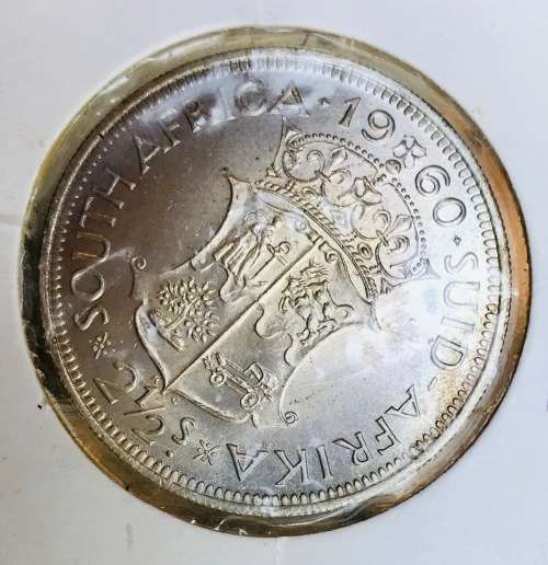 1960 2 1/2 SHILLING UNC (VALUE: R540)