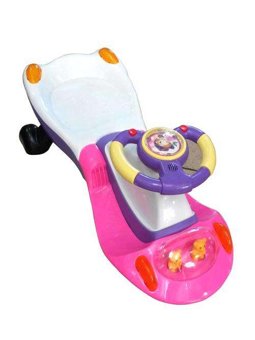 Children wiggle car with music (Pink / Blue)