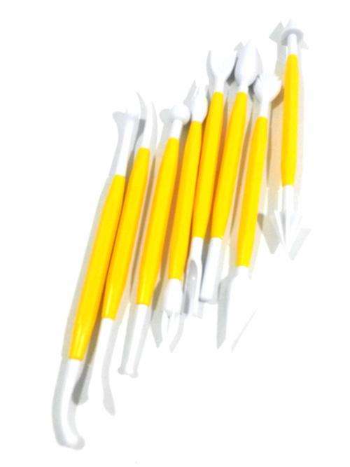 Yellow Modelling tools and sets