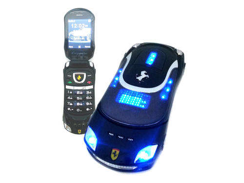 Black Farreri Stylish Cell phone (dual SIM card) IT'S A REAL CELLPHONE!!!
