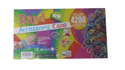 JJ-OPTION 1 LATEX FREE LOOM BANDS 4200 PIECE KIT--Bid Increment ONLY R10