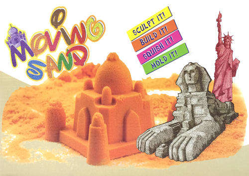 NEW STOCK!!! 6 Castle moving sand  100% fun 100% creative 100% safe