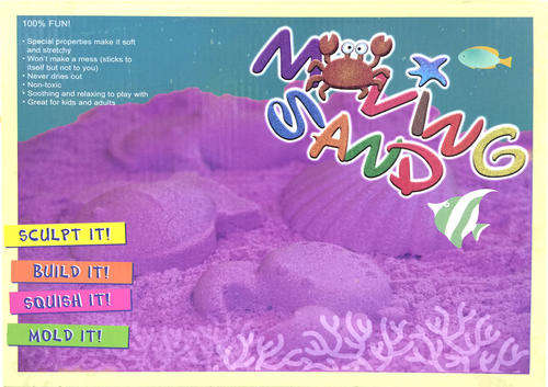 NEW STOCK!!! Ocean star moving sand  100% fun 100% creative 100% safe
