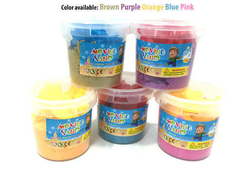 ONLY 4 Available!!!  1Kg bucket Motion sand 100% fun 100% creative 100% safe