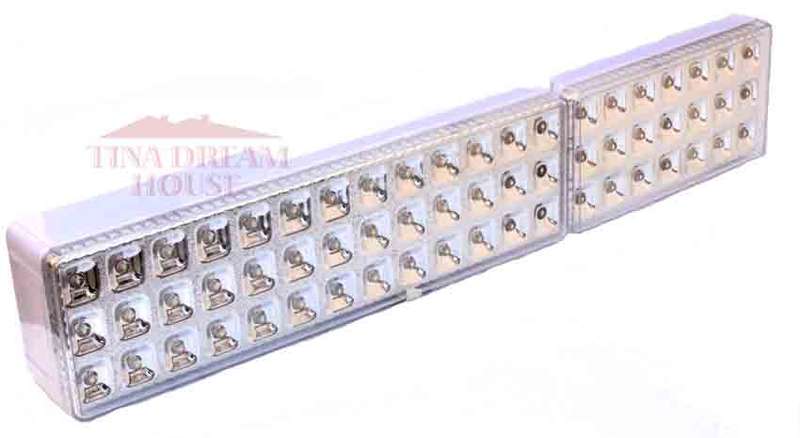NEW  AC/DC  CIRCUIT 39 + 21 LED RECHARGEABLE LIGHT