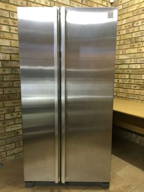 AEG SANTO 78743 KG Silver Side-By-Side Fridge/Freezer