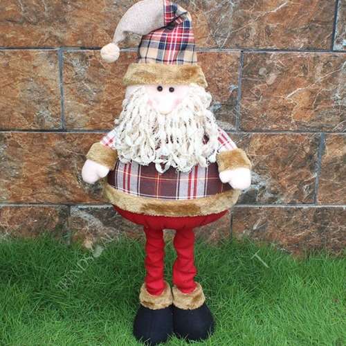 Christmas Santa Stretch Puppet Decor