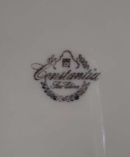 The Red Lion blue and white plate - Constantia Fine China