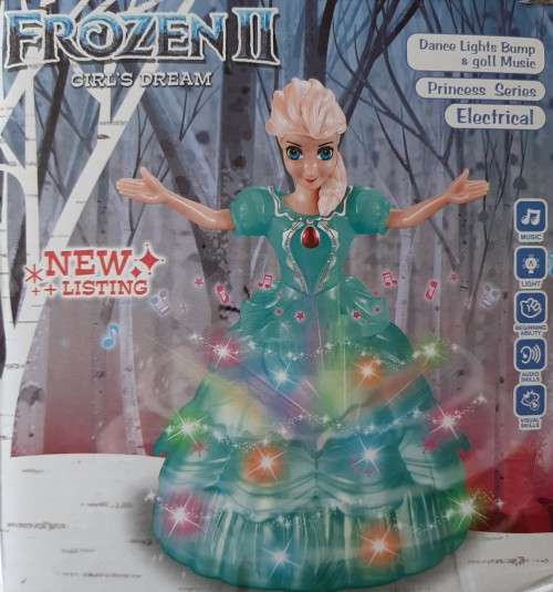 Frozen Princess Series Elsa - Lights, Music, Rotates