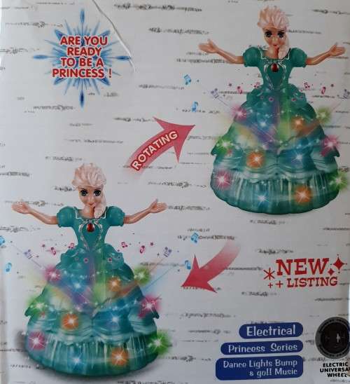 Frozen Princess Series Elsa - Lights, Music, Rotates