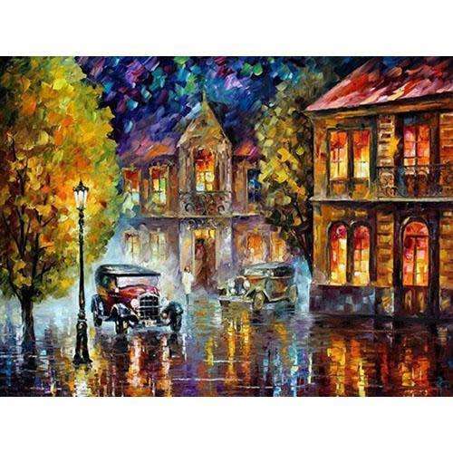 DIY Paint By Numbers Kit - Bright City