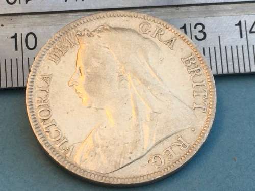 1896 Queen Victoria Half Crown