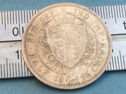 1896 Queen Victoria Half Crown