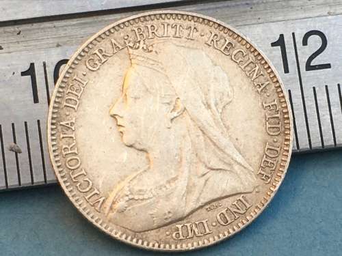 1897 Queen Victoria 6d