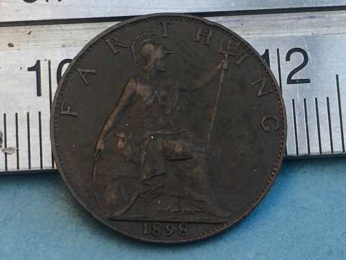 1898 Queen Victoria Farthing