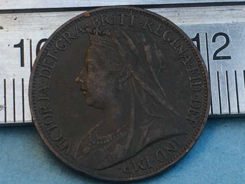 1898 Queen Victoria Farthing