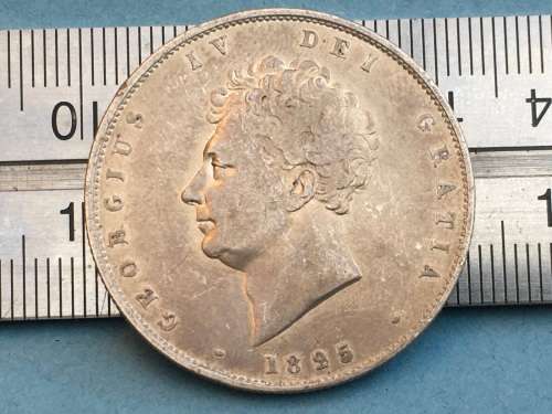1825 George IV Half Crown