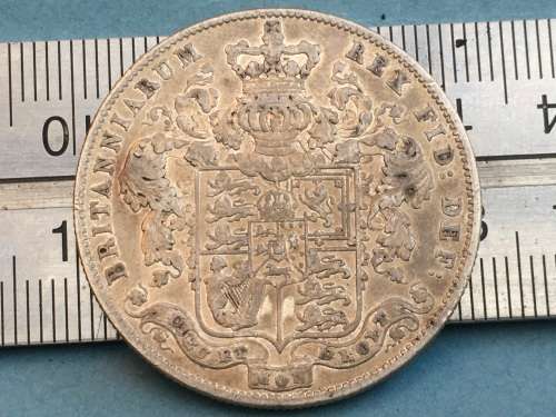 1825 George IV Half Crown