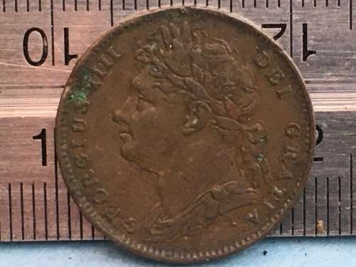 1822 George IV Farthing