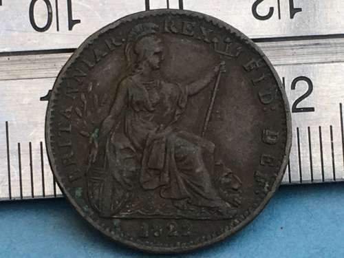 1822 George IV Farthing