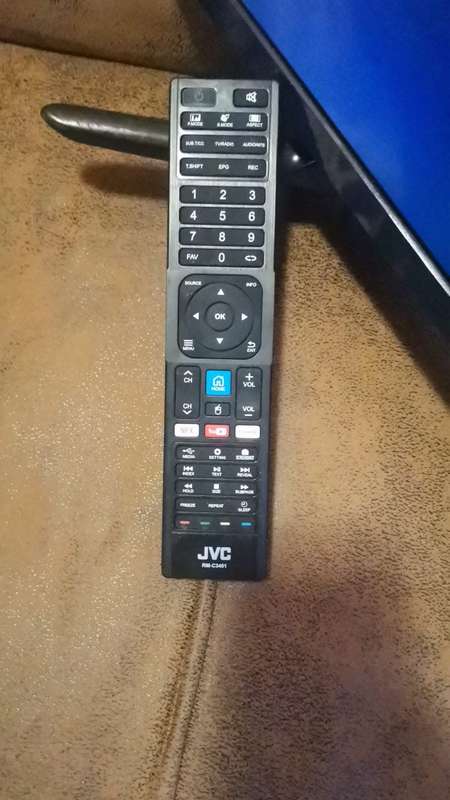 JVC LT-42N750 42 FHD Smart LED TV with Cracked Display