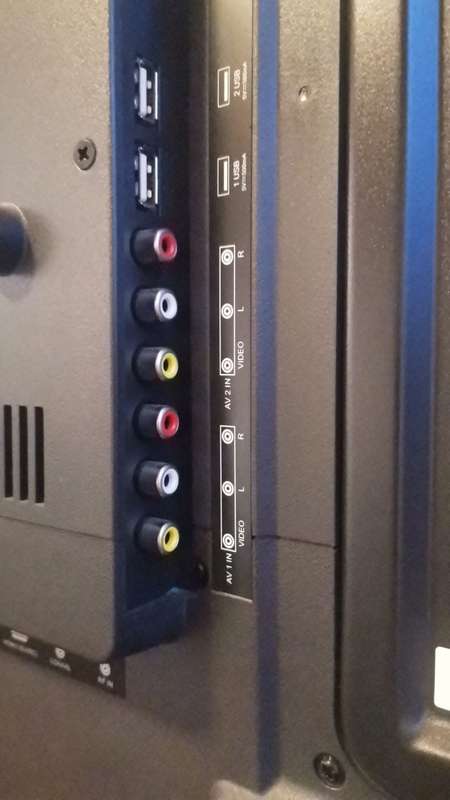JVC LT-42N750 42 FHD Smart LED TV with Cracked Display