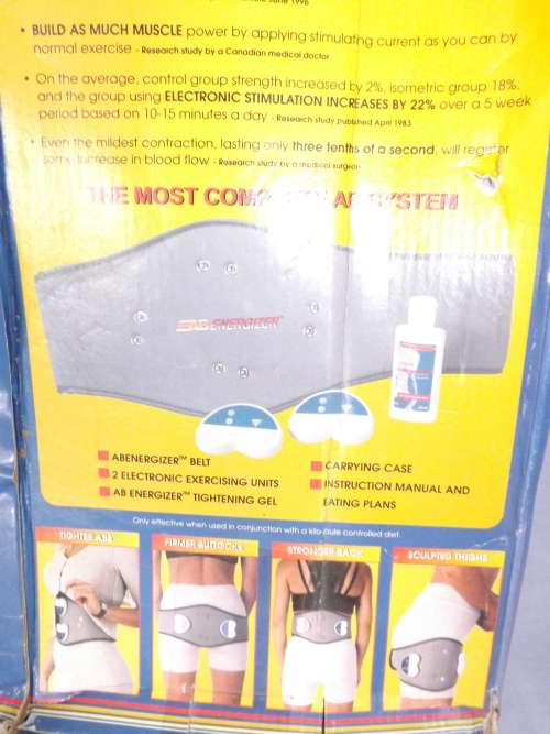 "AB ENERGISER" - Multi-Electronic Exercise Belt -Verimark