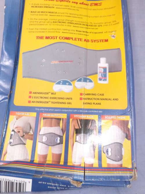 "AB ENERGISER" - Multi-Electronic Exercise Belt -Verimark