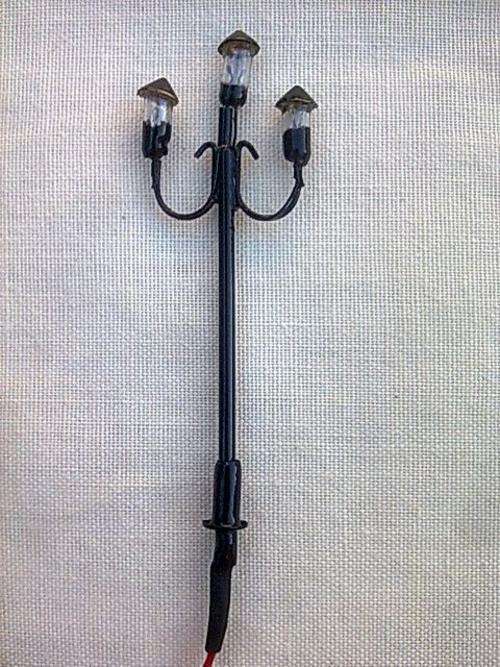 5 x HO N gauge Model Lampposts Street or Station light 12V