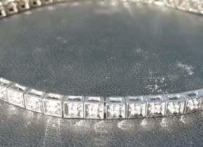 DIAMOND TENNIS BRACELET - 56 DIAMONDS!