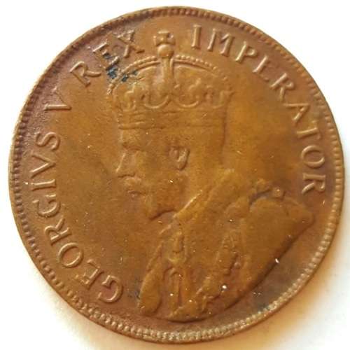 SET OF 3 X ONE PENNY COINS - 1936/1942/1955