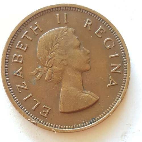 SET OF 3 X ONE PENNY COINS - 1936/1942/1955