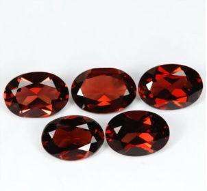 STUNNING  4.50ct Set of 5  SPESSARTITE  GARNETS!