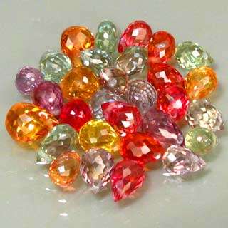 TOP Fancy Colour Genuine  SAPPHIRE Lot!  (30 pieces!)