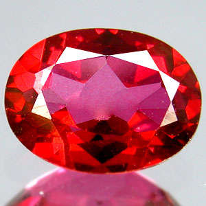 Unigue  Natural 1.45cts  AZOTIC  RED  TOPAZ! Very  RARE!