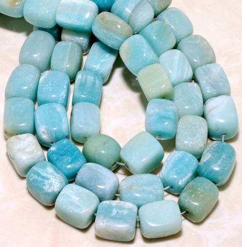 Exquisite Genuine AMAZONITE gemstone beads!
