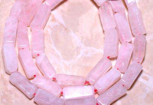 SUPERB  Genuine ROSE QUARTZ   gemstone beads!