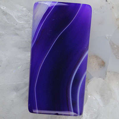 Purple FANTASY  ONYX  AGATE  gemstone! AWESOME!