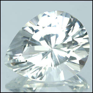 Striking DIAMOND WHITE  Genuine  TOPAZ!