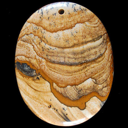 ORIGINAL PAINTING by Mother Nature!   Picture  JASPER gemstone!