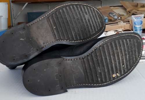Auction  Pair of SA Navy Combat high boots