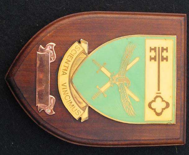 SA Air Force Collage plaque early 80's