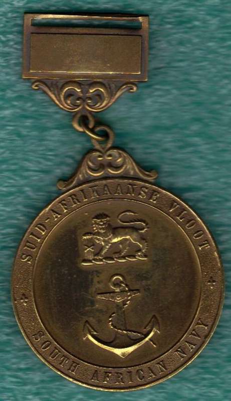 (139) S A Navy sports medal