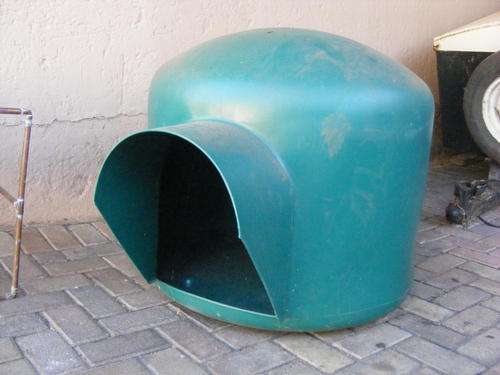 PVC Dog Kennel Green