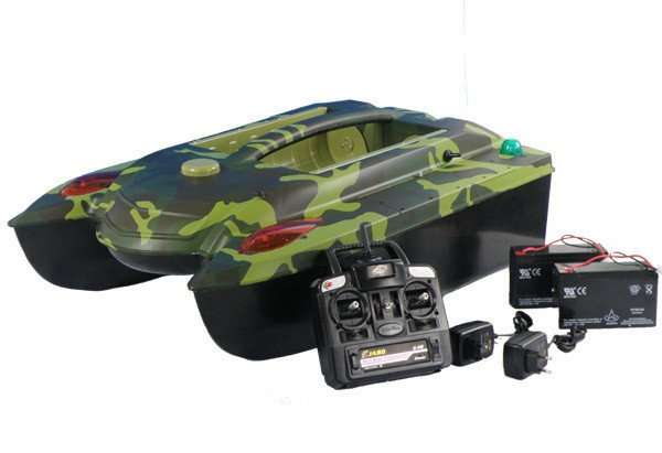 Remote Control Bait Boat Including Fish Finder