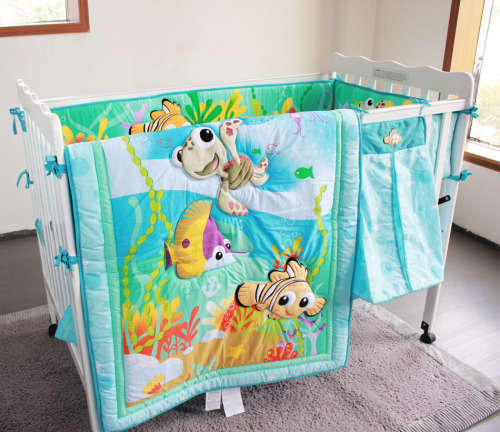 BABY COT COMFORTER SET - 8 PIECE- SELLING BELOW COST PRICE