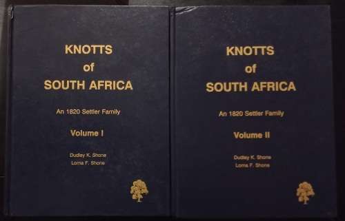 Knots Of South Africa Volume 1 + Knots Of South Africa Volume 2 - Dudley K. Shone and Loma F. Shone