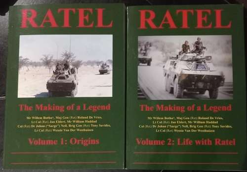 SIGNED-Ratel The Making Of A Legend Volume 1 + Volume 2