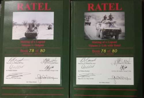 SIGNED-Ratel The Making Of A Legend Volume 1 + Volume 2