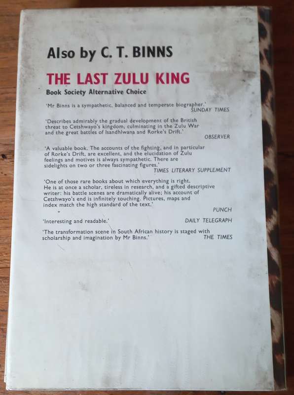 Dinuzulu. The Death of the House of Shaka  Binns